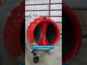 What is this hole in the MiG-15’s nose for?