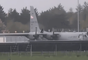 Watch: Intruder Breaches Shannon Airport and Damages U.S. Air Force C-130