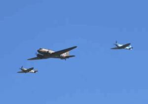 Watch: Iconic Spitfires and C-47 Dakota Take to the Skies for 90th Anniversary