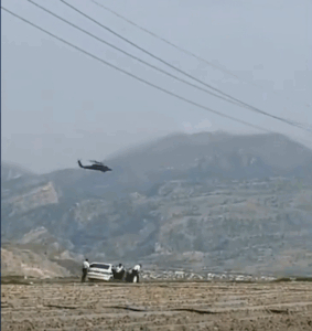 Rescue Under Fire: U.S. Helicopters Targeted During CSR Mission