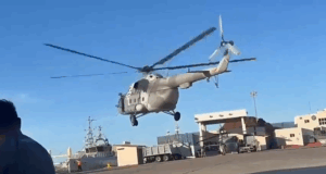 Mexican Navy MI-17 Helicopter Crashes Seconds After Takeoff in Mazatlán