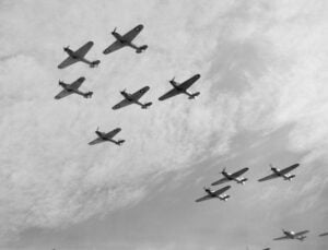 The Battle That Helped Stop Germany’s Invasion Began With 12 Hurricanes vs 200 Bombers